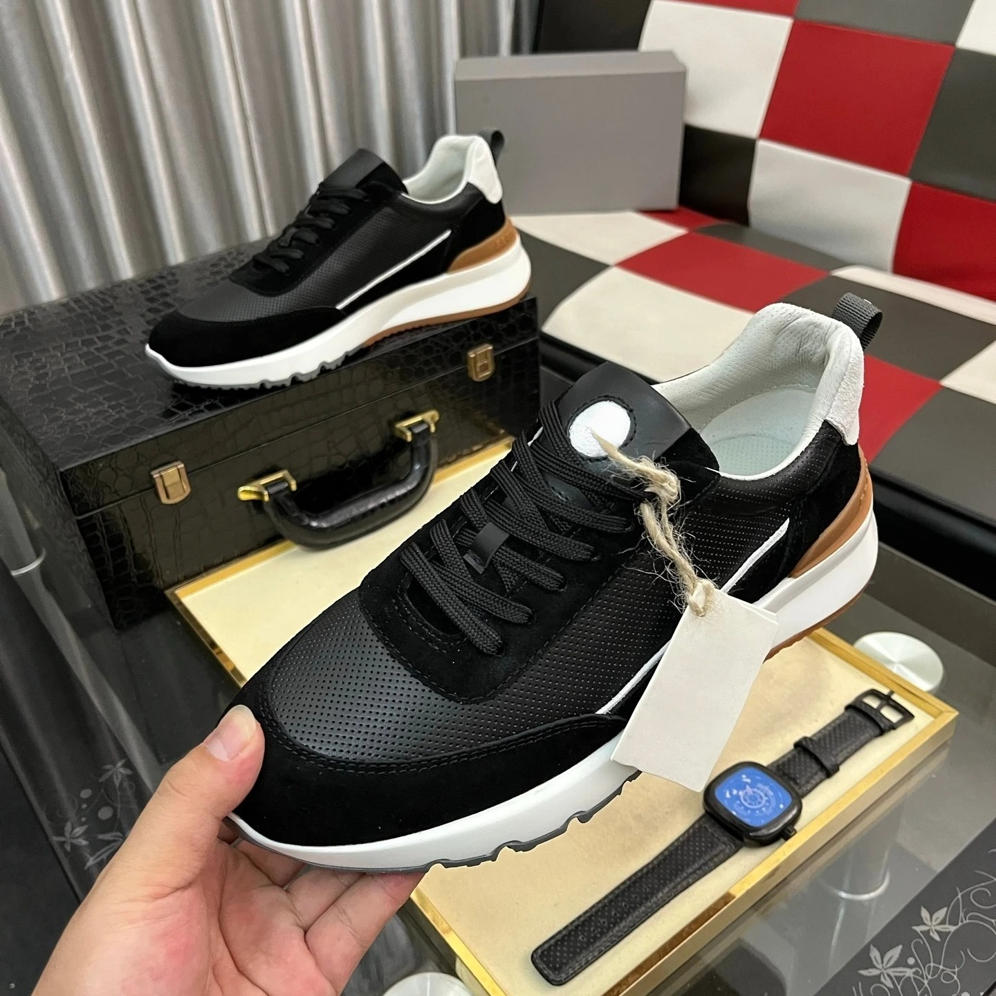 Running Gear Shoes - Luxury Men's Shoes, Handcrafted Casual Sports