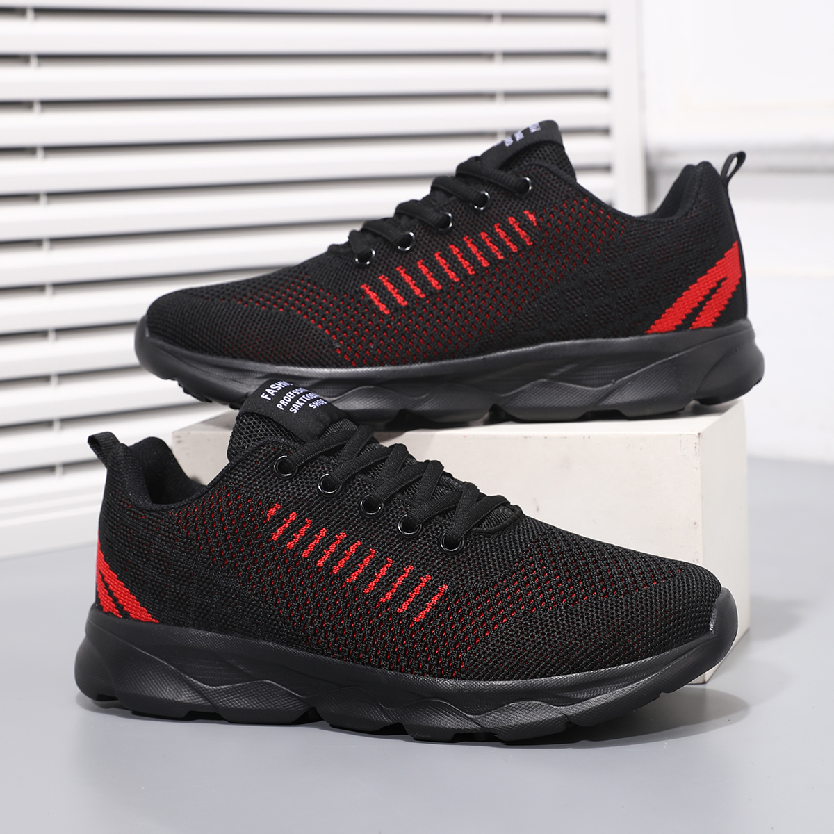 Running Gear Shoes - Unisex Couple Running Shoes Breathable Mesh