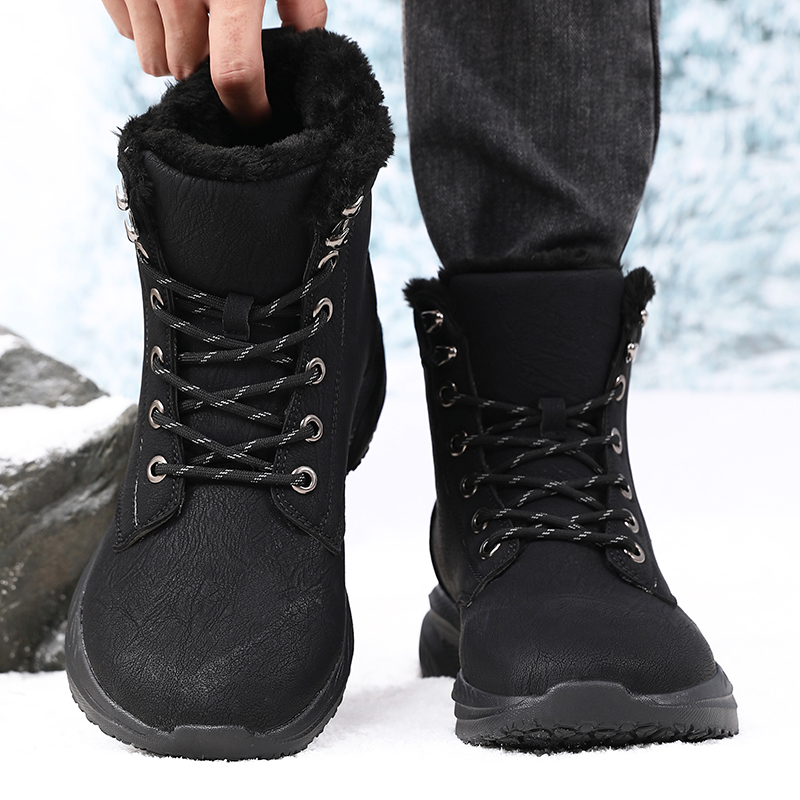 Men Winter Snow Boots for Wate - Running Gear Shoes ulasan dan harga