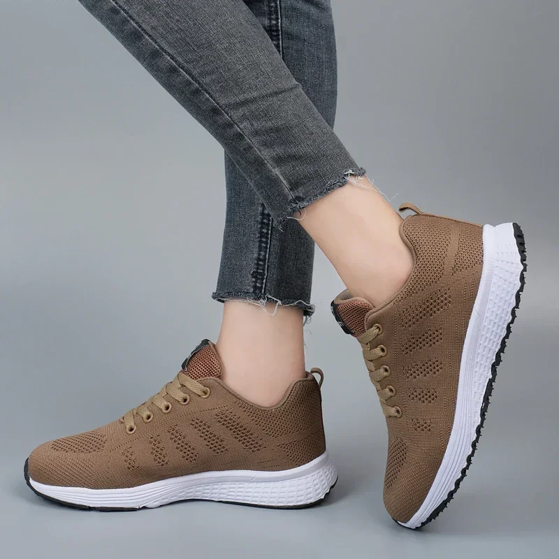 Women's Sneakers Breathable Kn - Running Gear Shoes ulasan dan harga