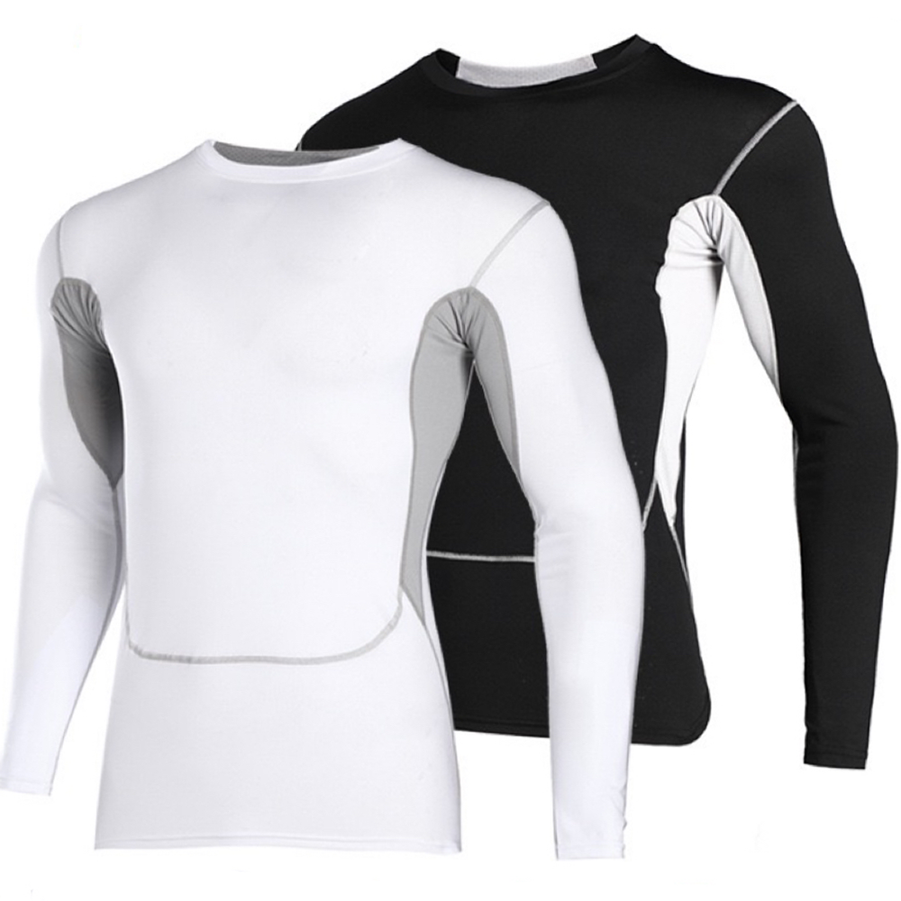 Men's Thermal Compression Shir - Running Gear Quick Dry ulasan dan harga