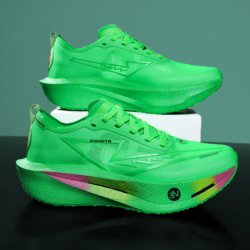 Men Running Shoes Carbon Board - Running Gear Shoes ulasan dan harga