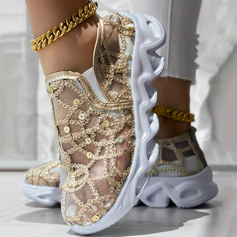 Women Sneakers New Lace Flats  - Running Gear Shoes ulasan dan harga