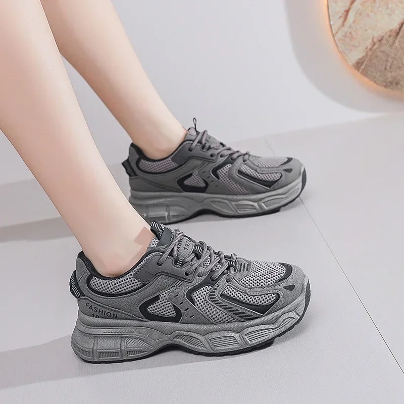 2026 New Women Chunky Sneaker  - Running Gear Shoes ulasan dan harga