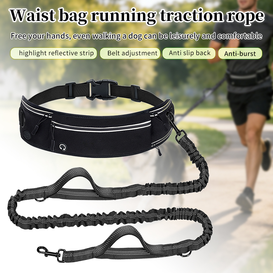 Foldable Reflective Dog Leash  - Running Gear Dog ulasan dan harga